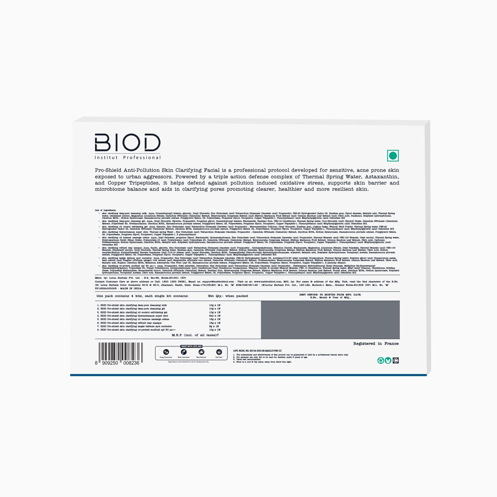 Pro-Shield Anti-Pollution Skin Clarifying Facial